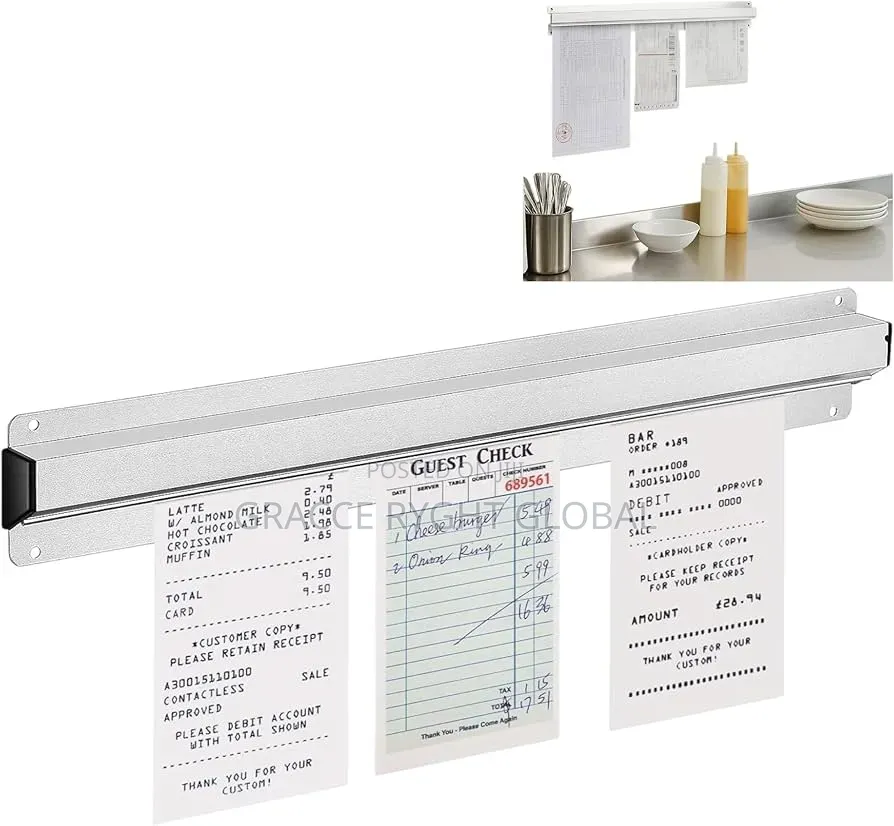 Bill Rail Order Tab Grabber/Docket Rack