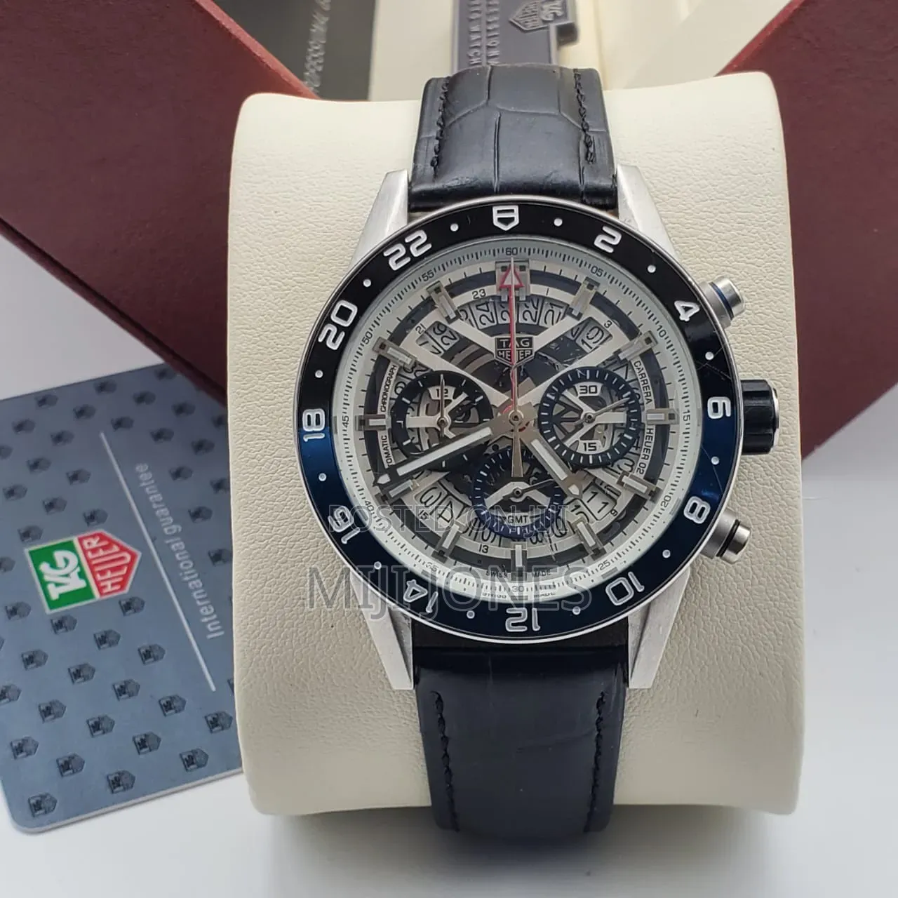 Tag Heuer Inspired Leather Watch