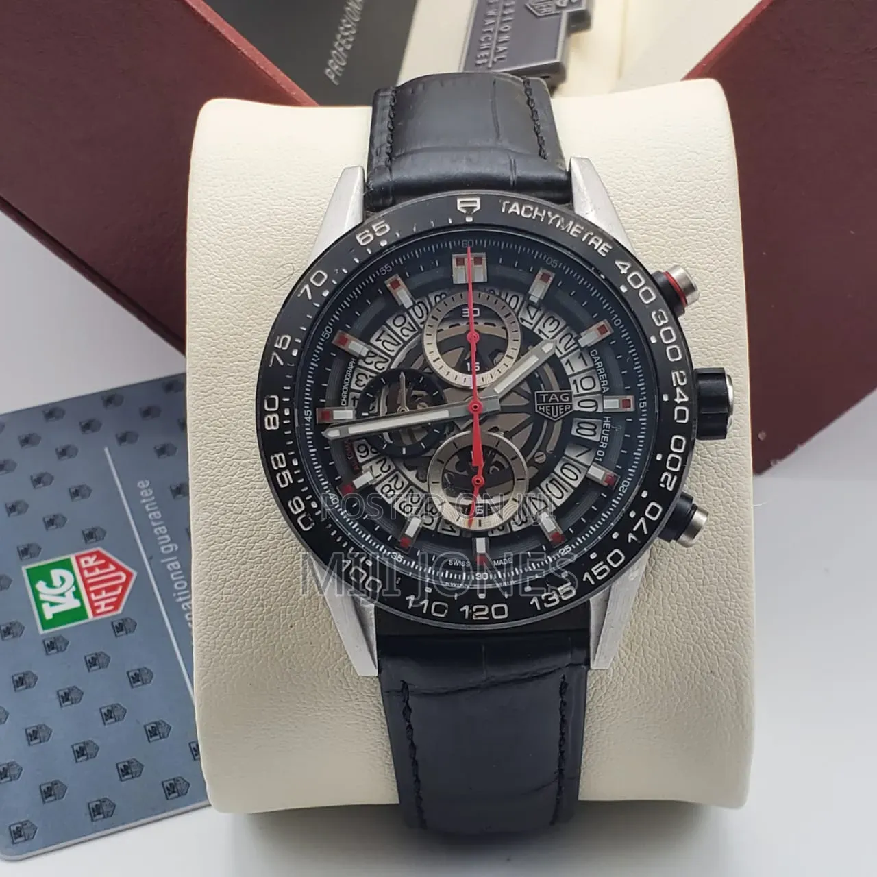 Tag Heuer Inspired Leather Watch