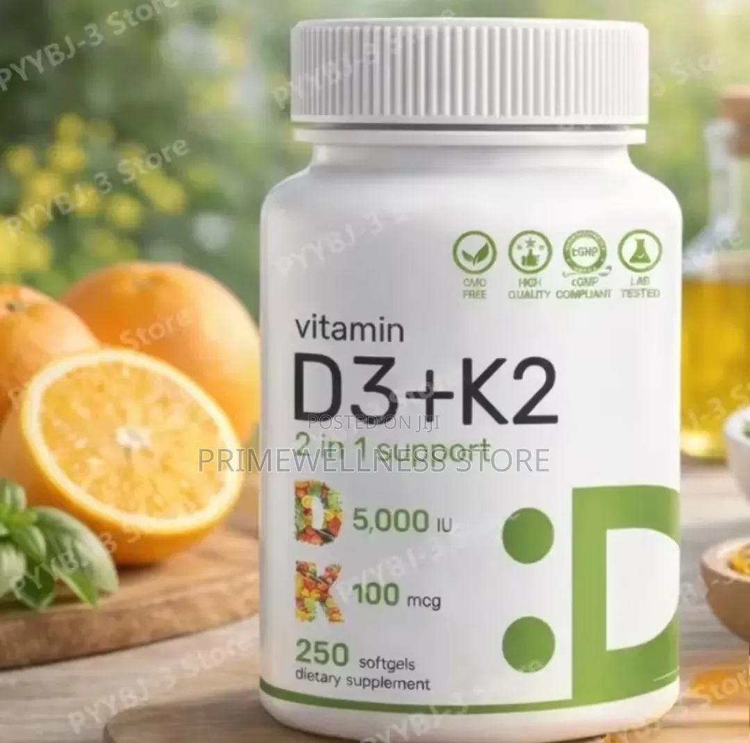 Vitamin D3 +, 2 in 1 Support 250 Soft Gel 6months Serving