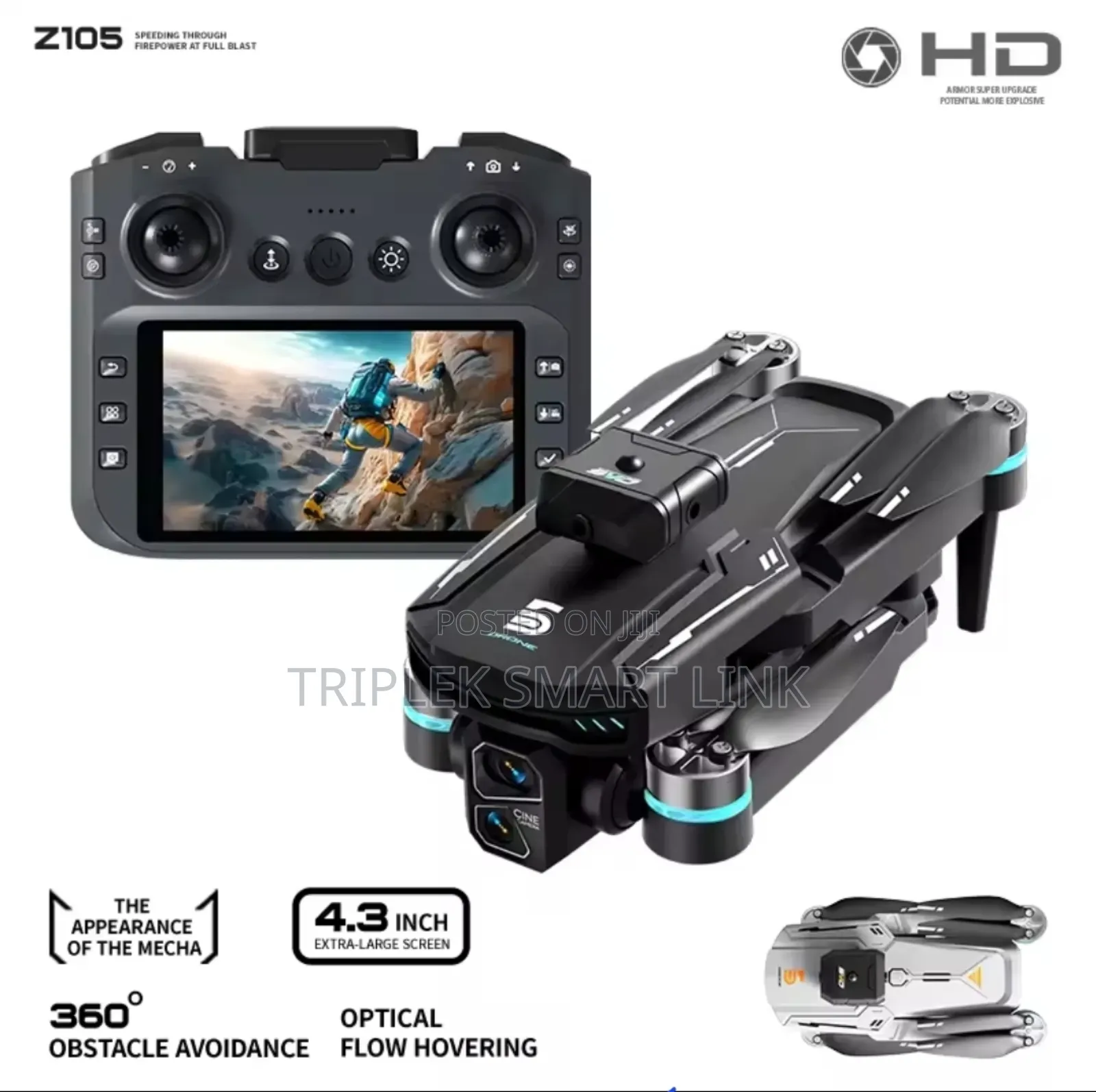 Z105 New Wifi Hd Hexacopter Eis Anti-Shake Smart Drone