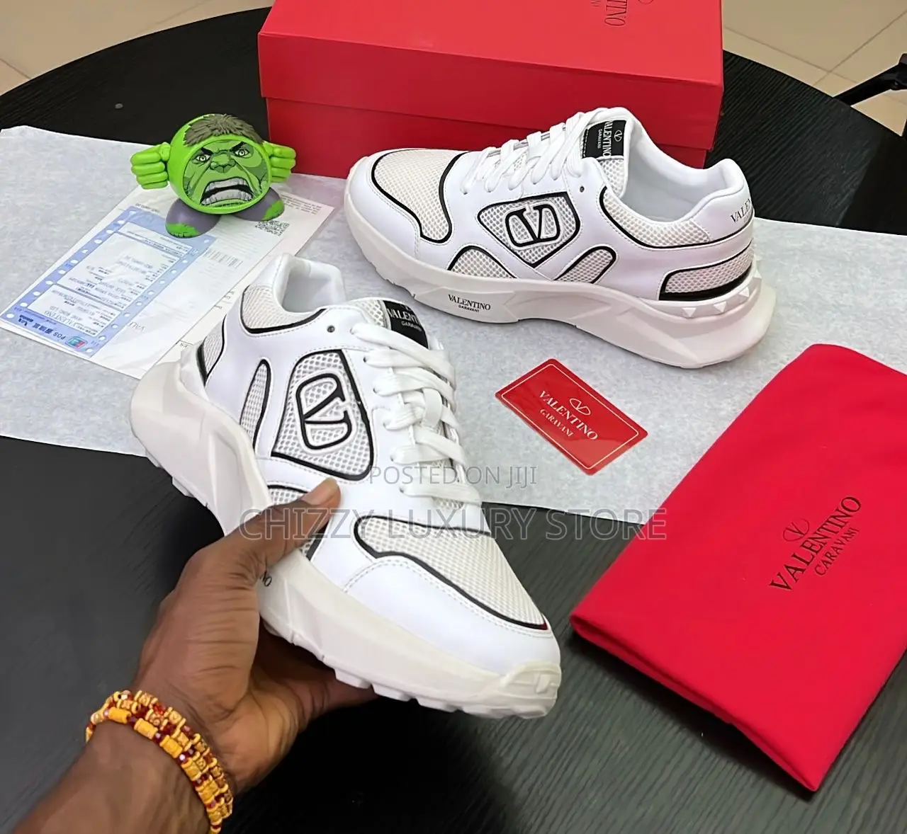 Valentino Garavani Quality Luxury Men Sneakers