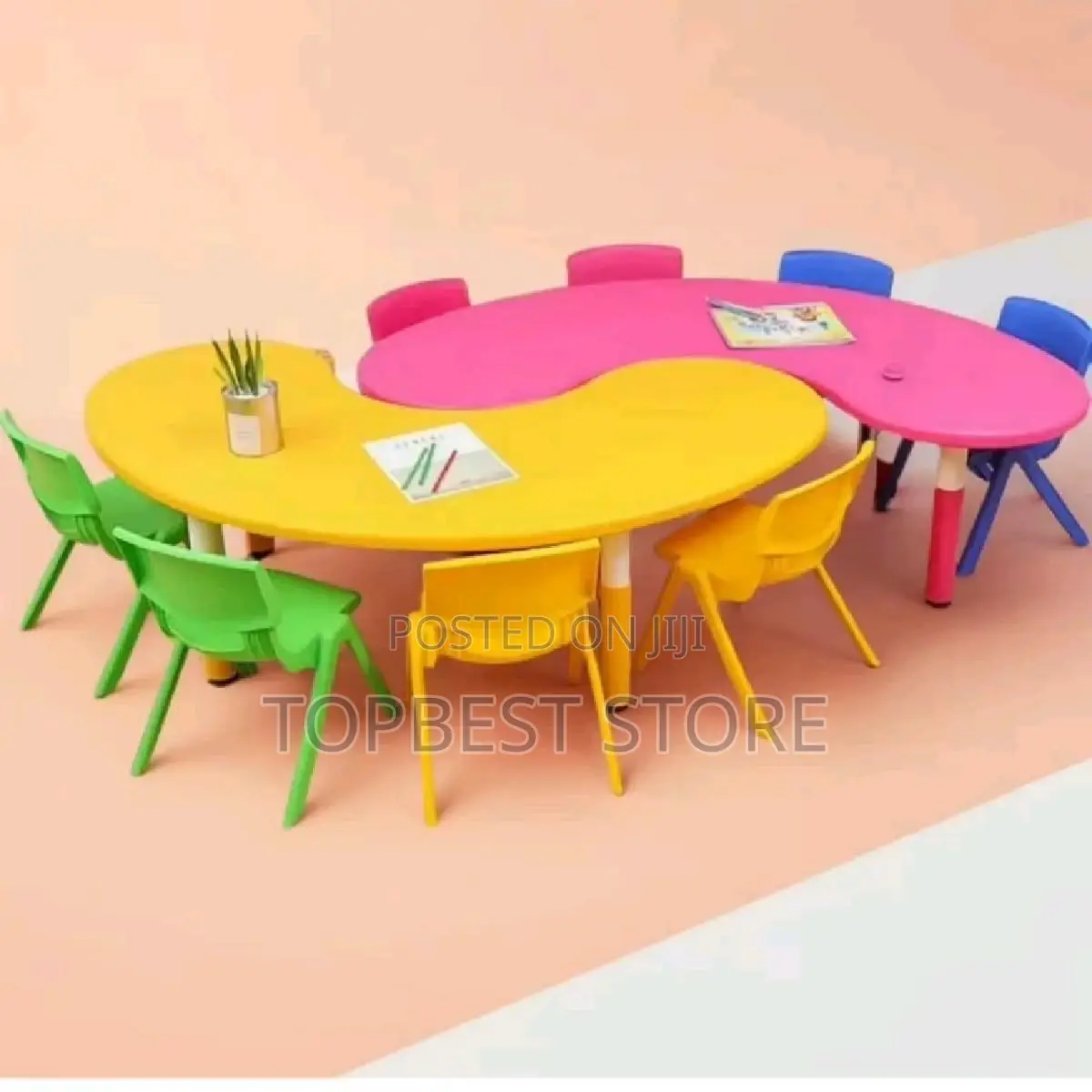 Quality Children Half Moon Table