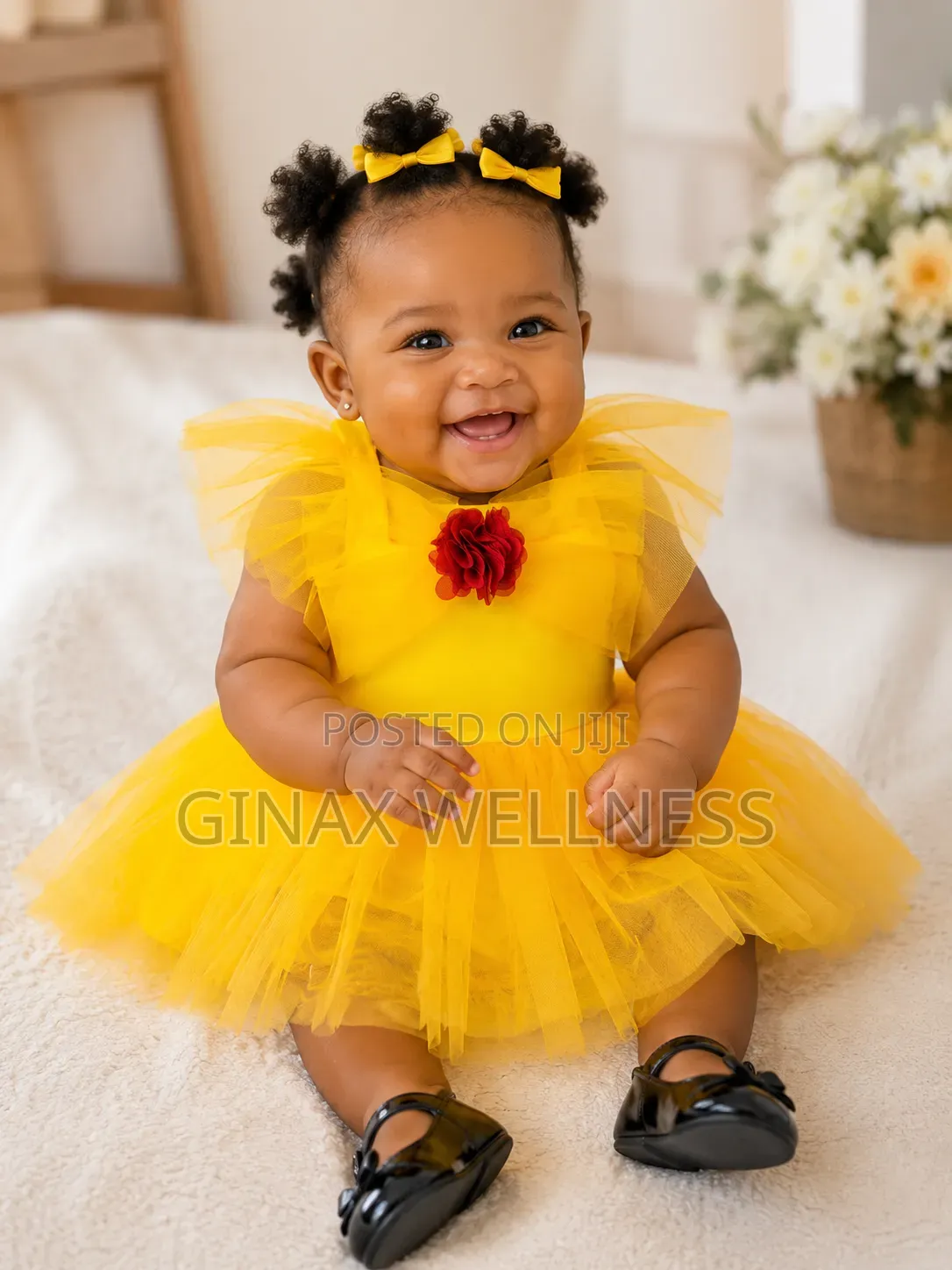 Adorable Baby Princess Tutu Dress for 3–12 Months Olds