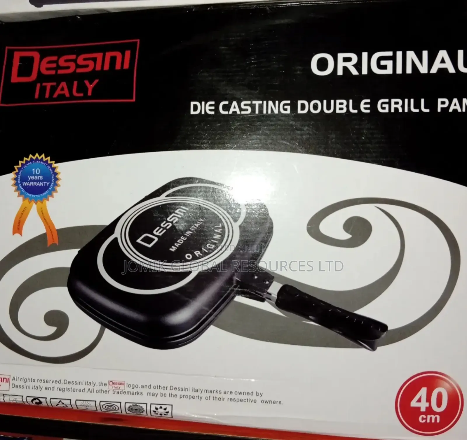 Double Sided Dessini Grill Pan