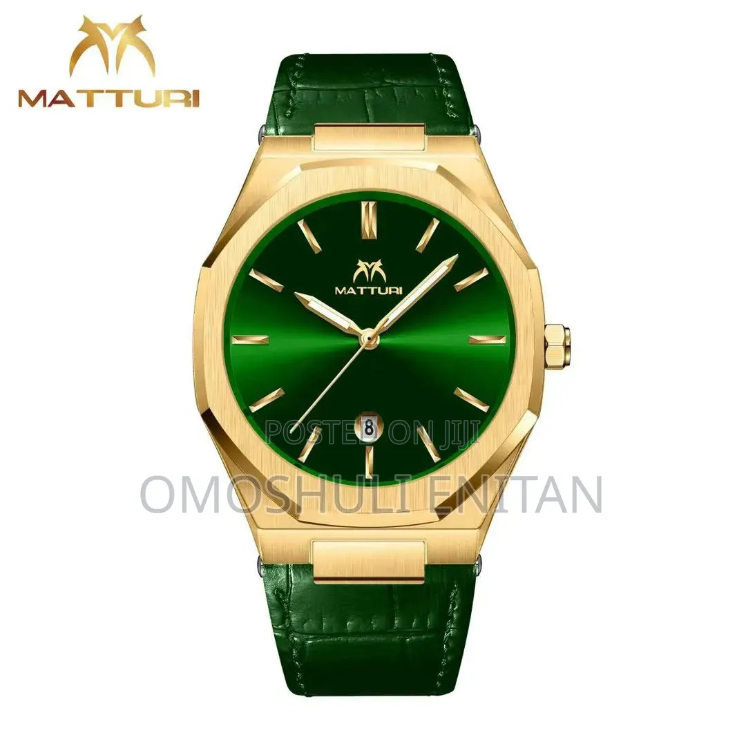 Matturri Leather Watch.
