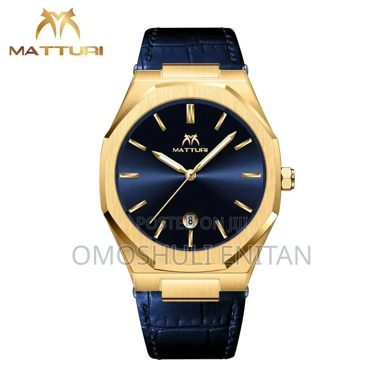 Matturri Leather Watch.