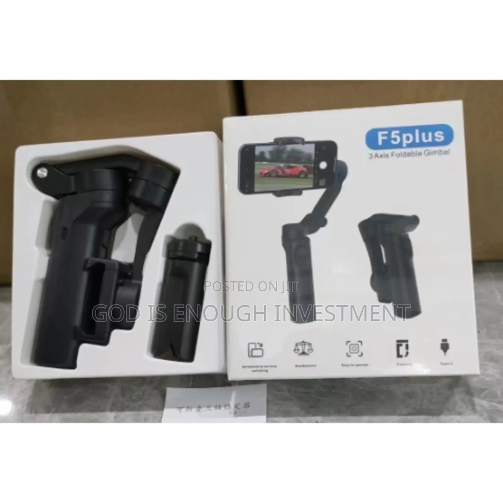 F5 Plus 3-Axis Gimbal Stabilizer for Professional Video Shooting