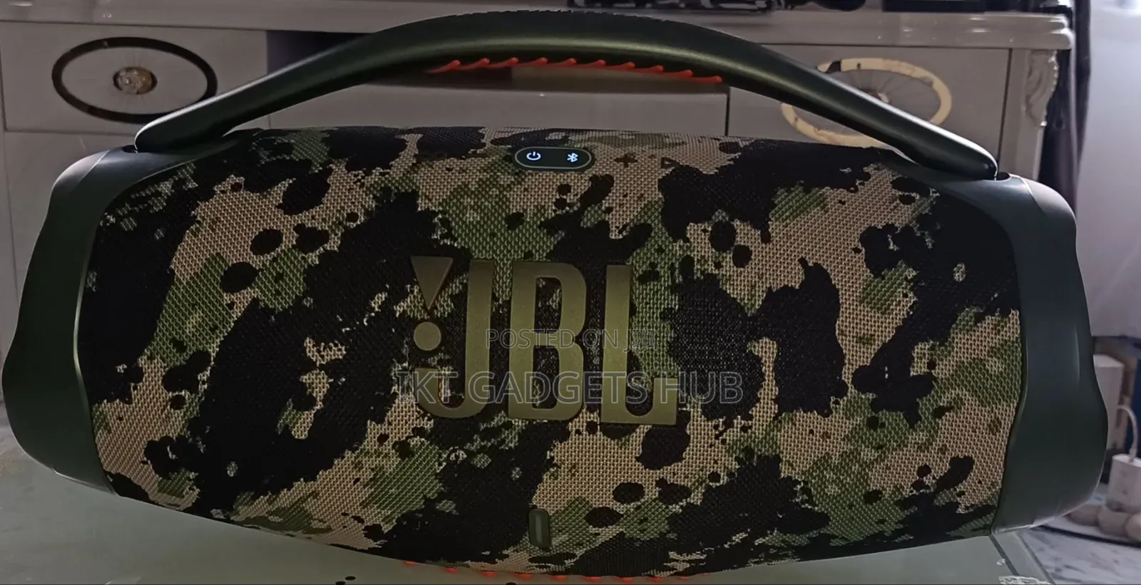 Working Used JBL Boom Box 3 Black Colour