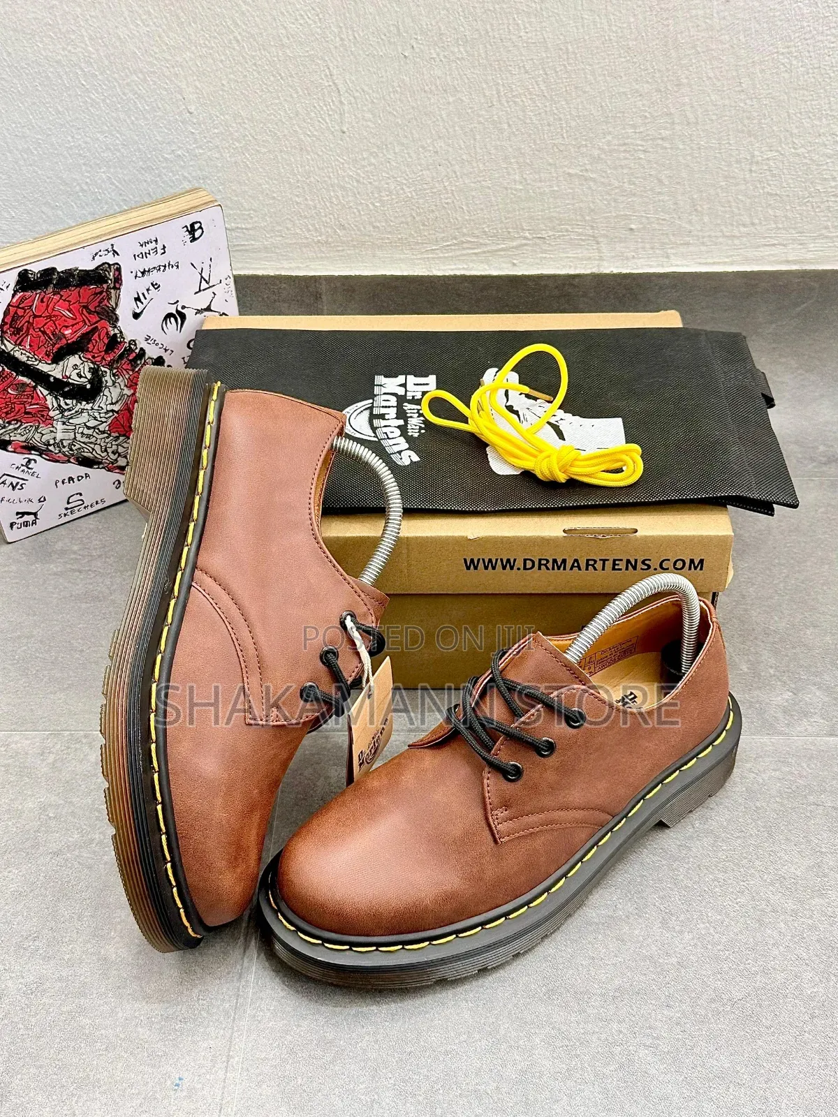 Original Doc Martens Shoes Brown