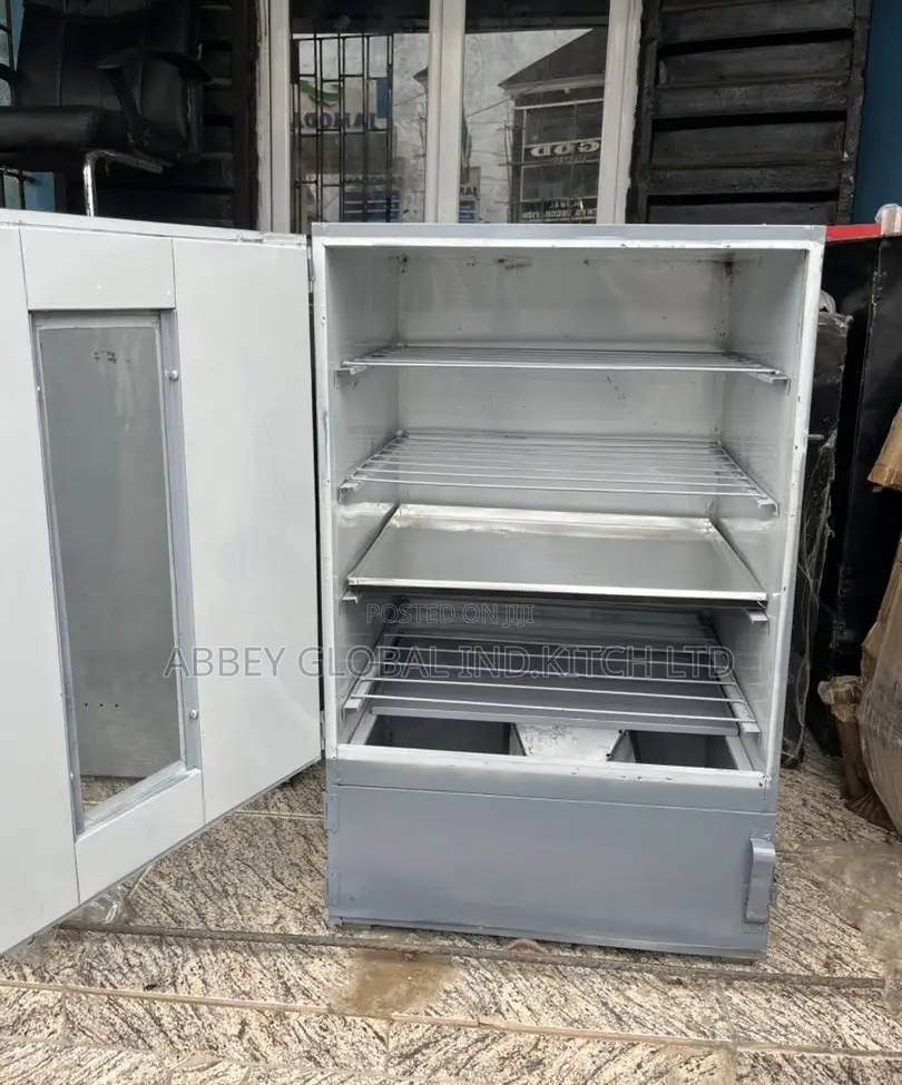 Single Doors 4 Steps Padded Charcoal Gas Local Oven.