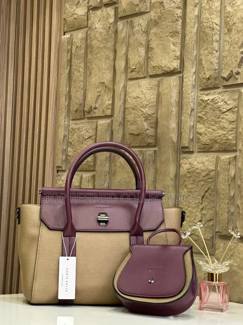Highly Quality Design Solid 2in1 Handbag