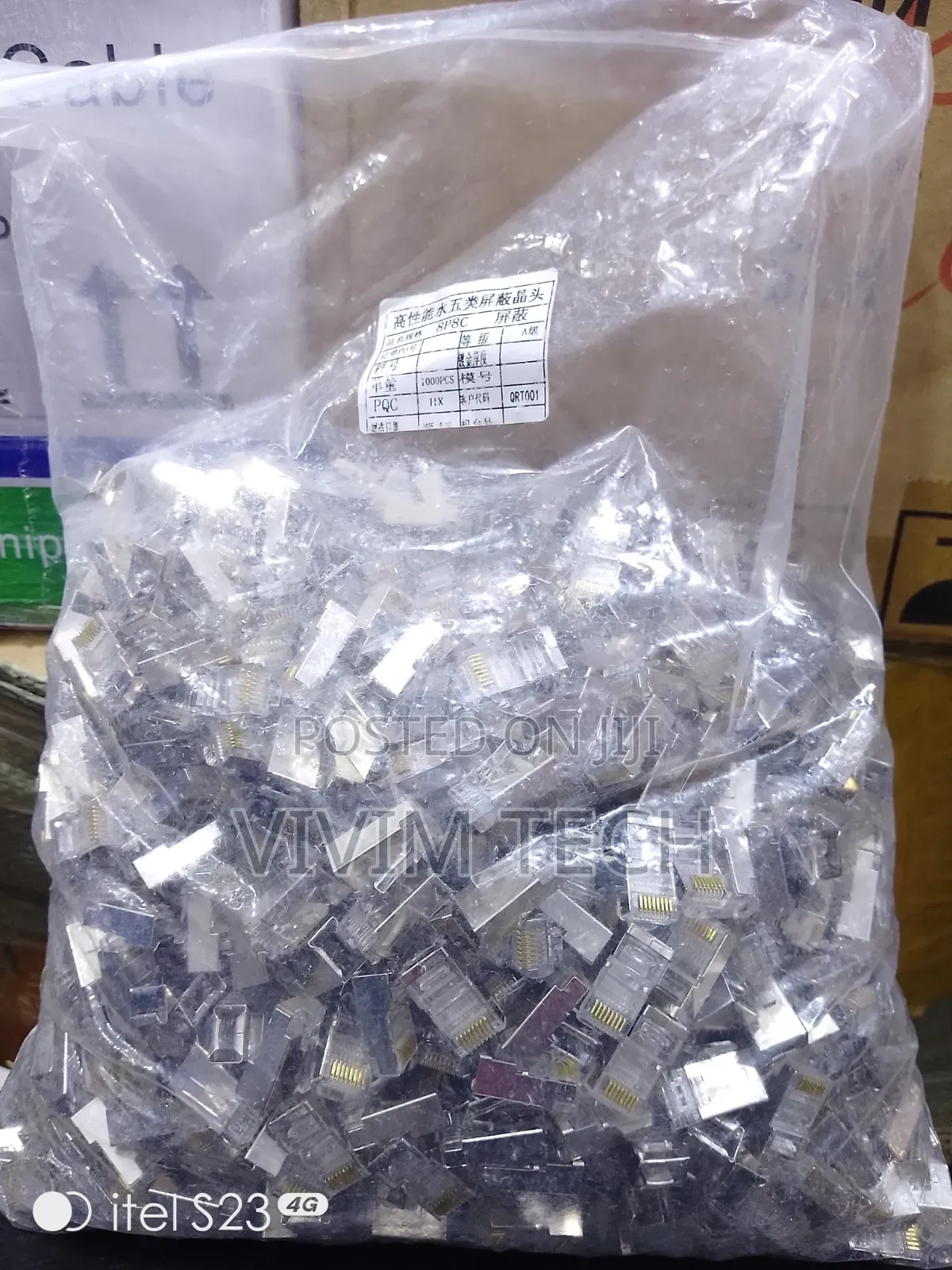Iron Pass Through Rj45 Clips