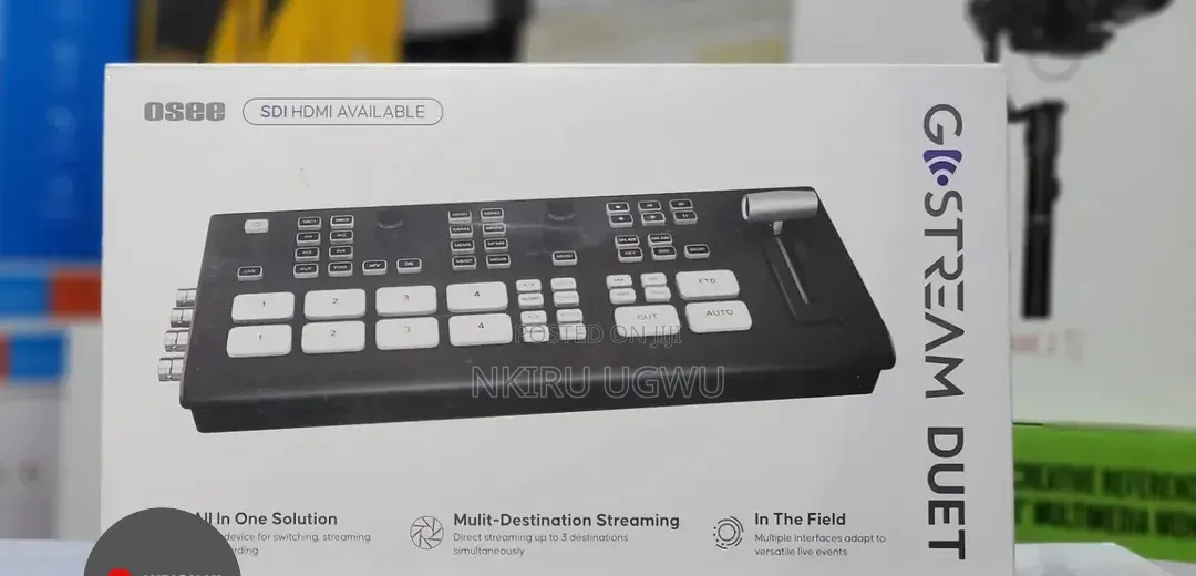 Osee Gostream Duet Sdi/Hdmi/Ndi|Hx Live Stream Video Mixer