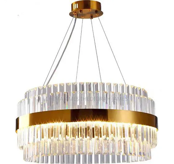 Modern Crystal Chandelier Living Room Ceiling Chandeliers Villa Loft