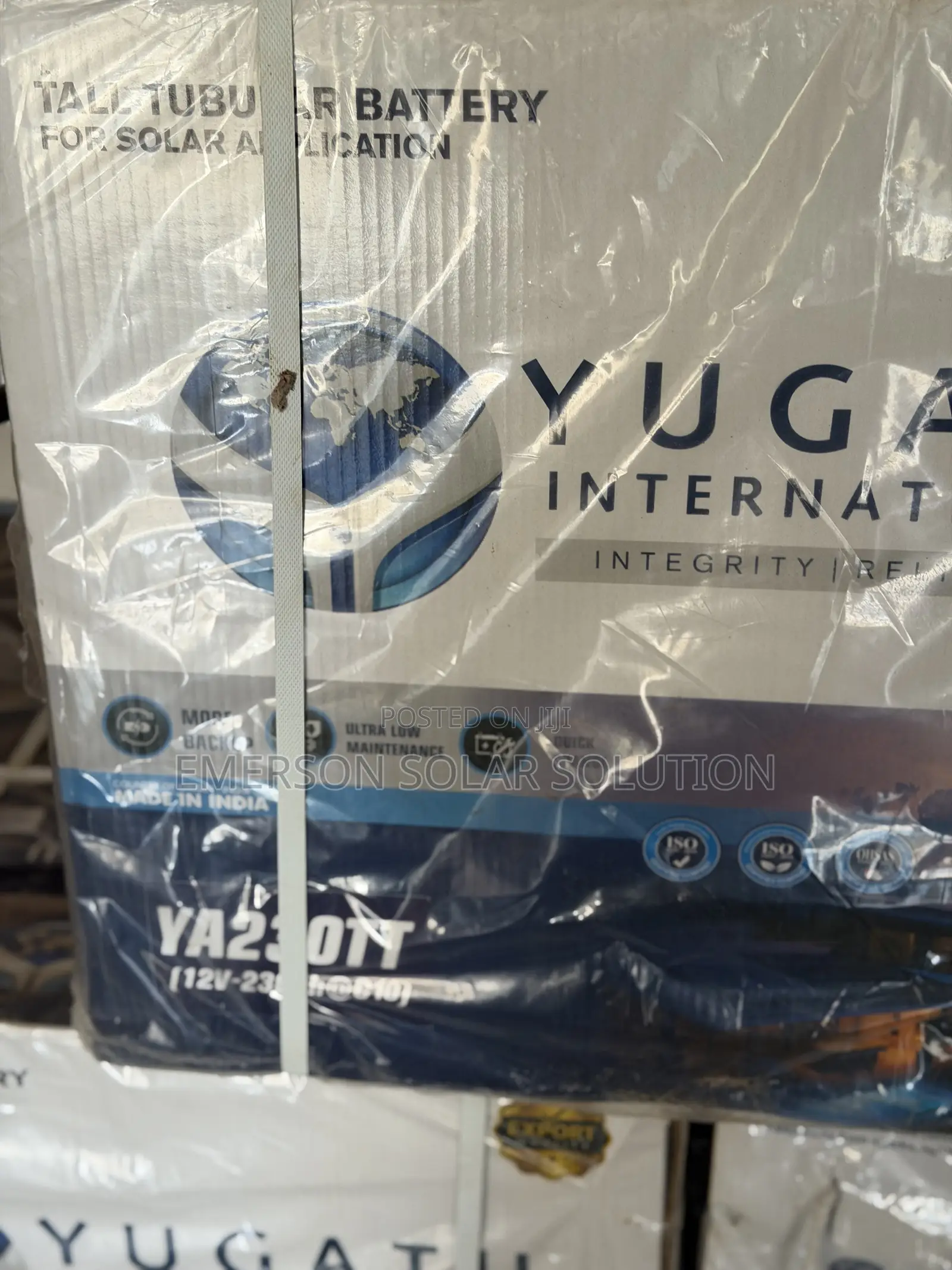 230ah 12 Yugatu Tubular Battery