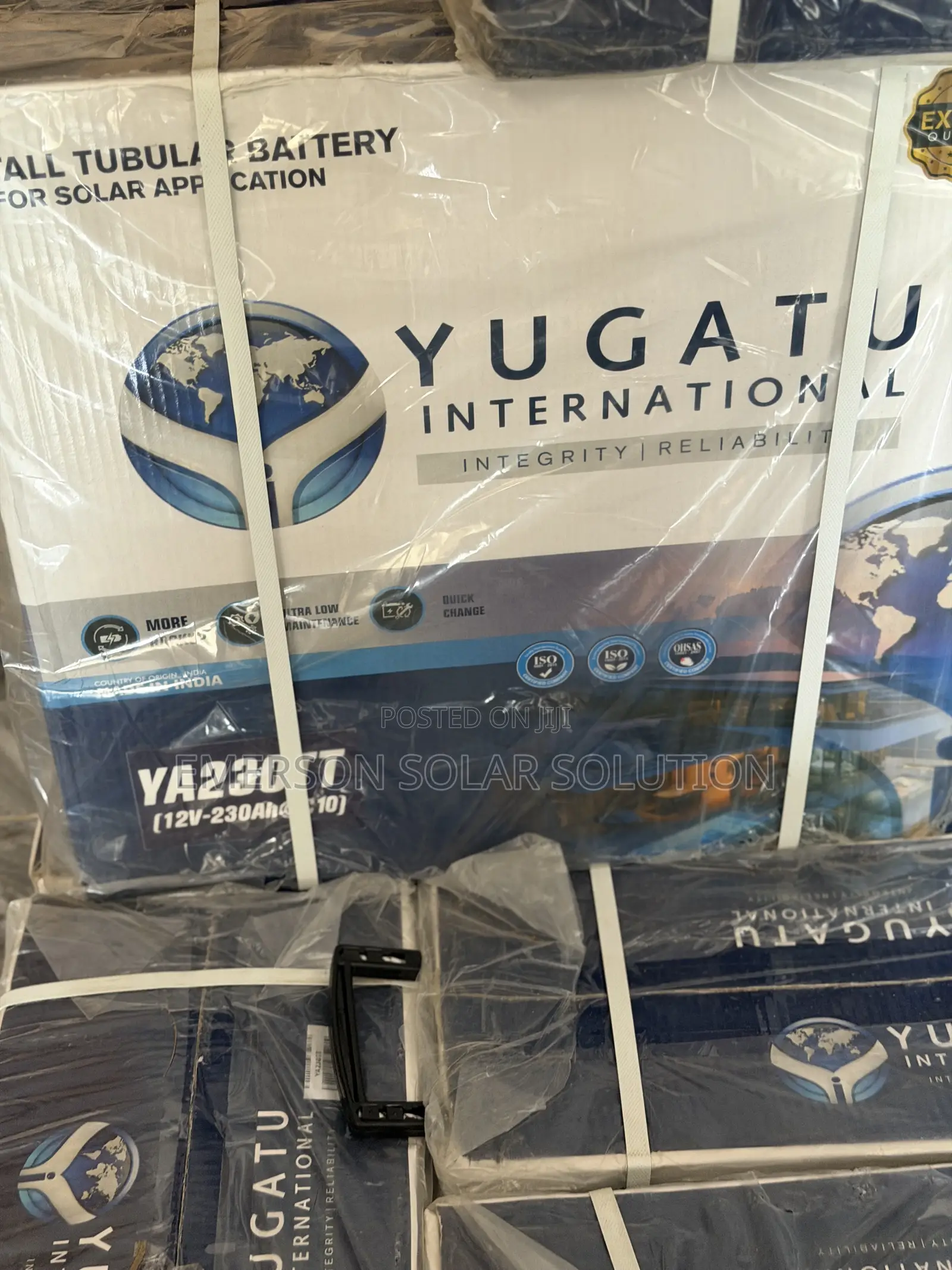 230ah 12 Yugatu Tubular Battery