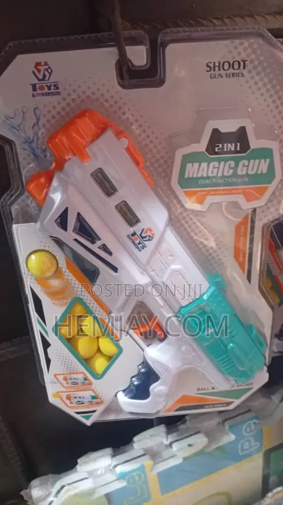 2in1 Magic Ball and Water Gun. Dual Function