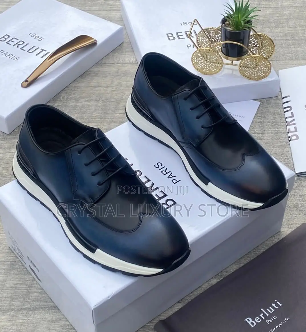 Berluti Quality Luxury Men Genuine Leather Shoe