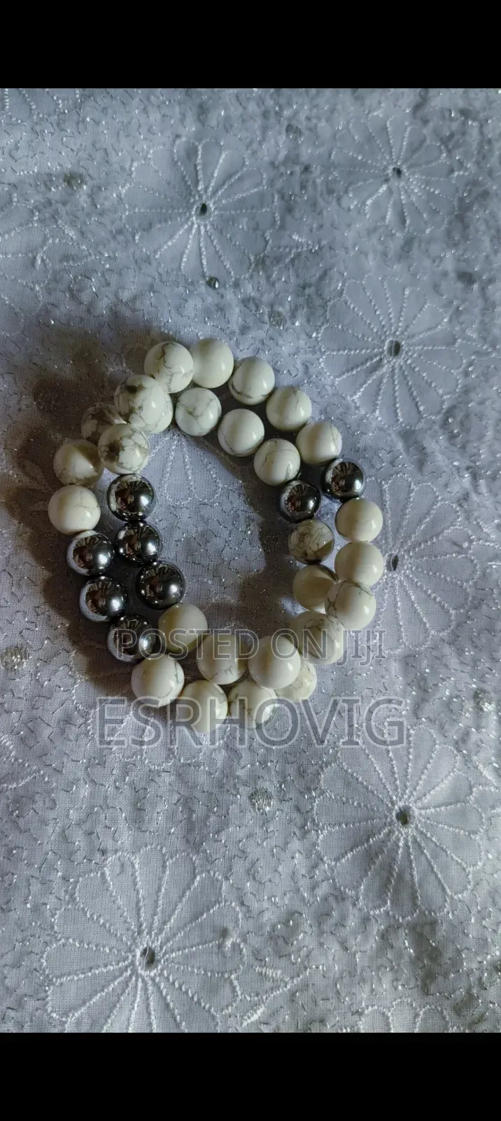 Handmade Howlite Bead