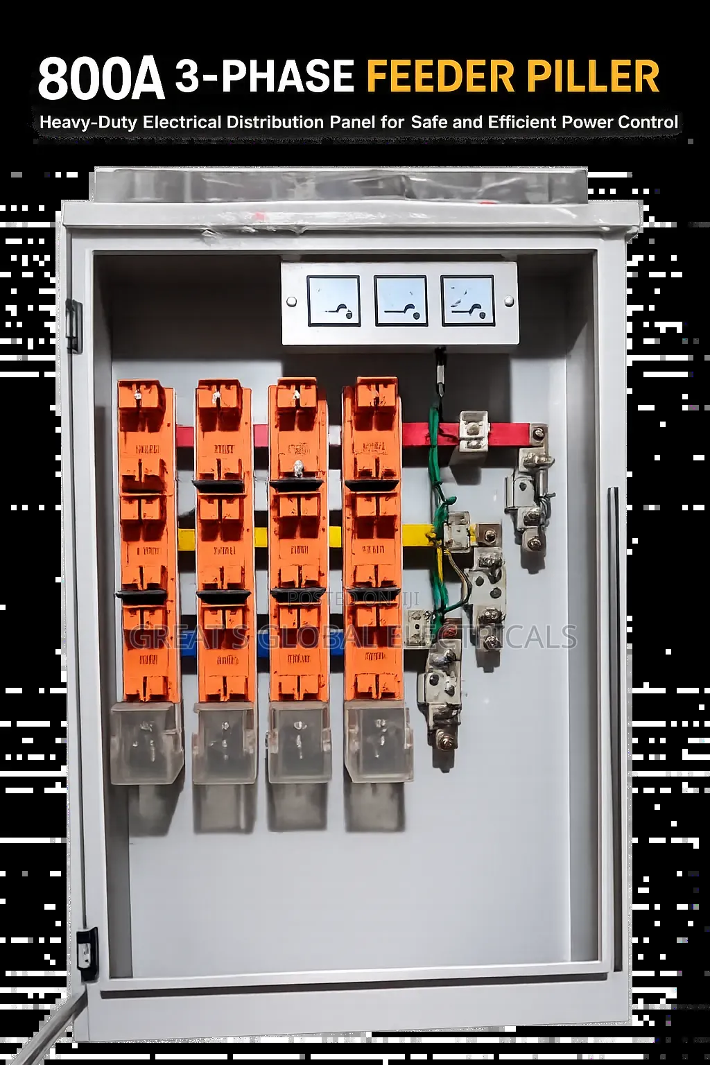 800a 3-Phase Feeder Pillar