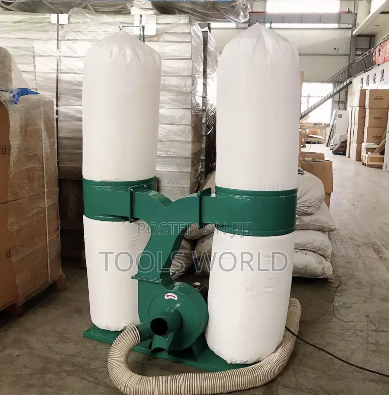 Industrial Woodworking Dust Collector / Dust Extraction System 3kw 4hp