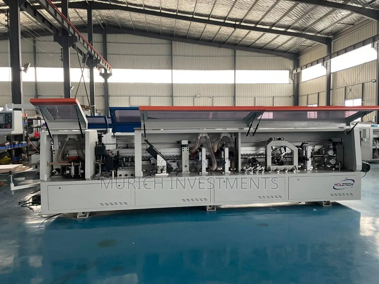 Industrial All in 1 Automatic Edge Bander With Corner Rounding
