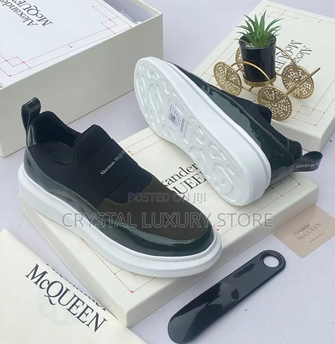 Alexander McQueen Quality Luxury Men Sneakers