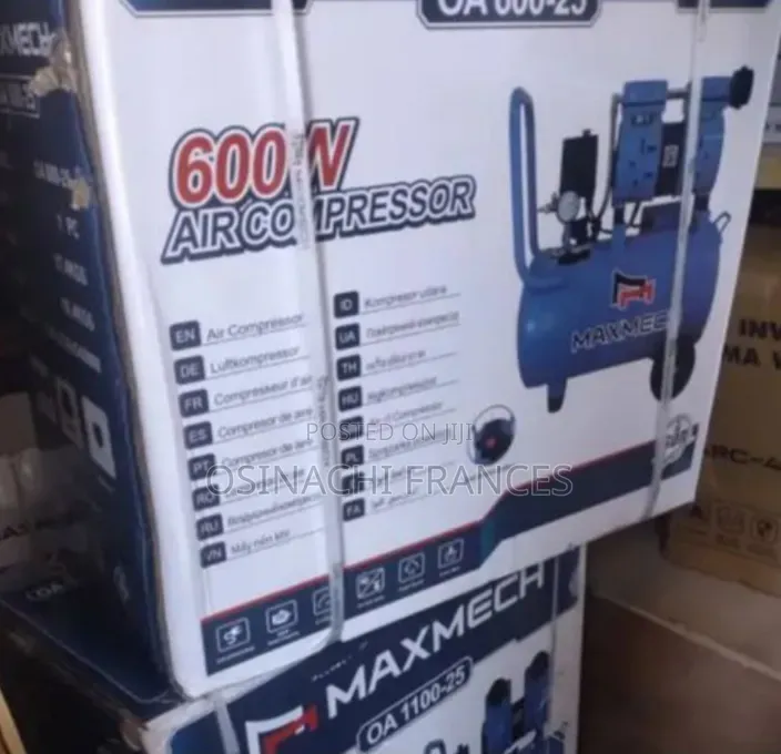 Oli Less Air Compressor Machine Maxmech 2 Hp