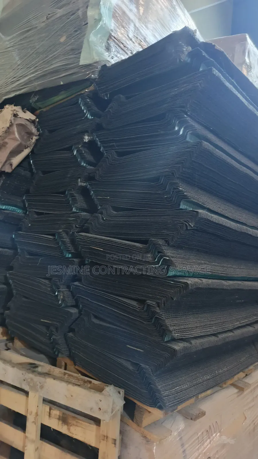 Aluminum Stone Coated Check Step Tile Roofing Sheet MTR