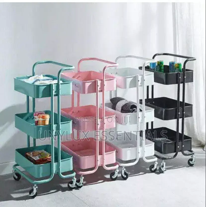 3tier Rolling Cart Organizer