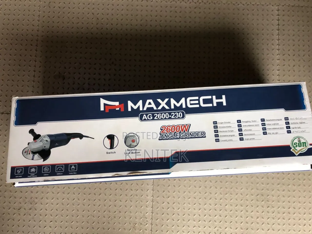 Maxmech Ag 2600-230 Angle Grinder (2600w)