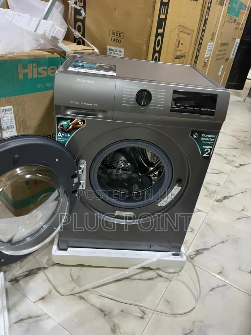 Hisense 8kg High-Performance Front Load Washer and Spinner