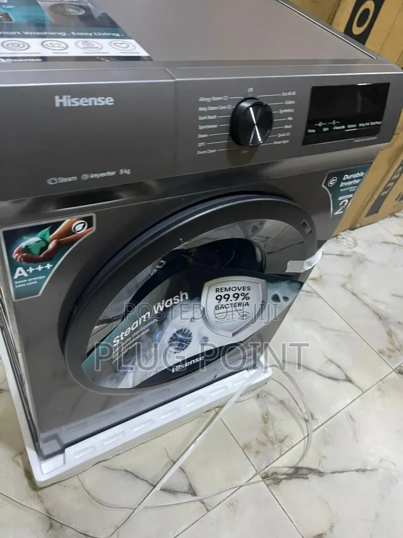 Hisense 8kg Energy-Efficient Front Load Washing Machine