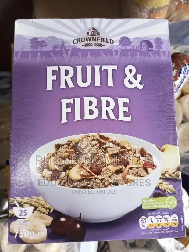 Crownfield Fruit Fibre Cereal 750g