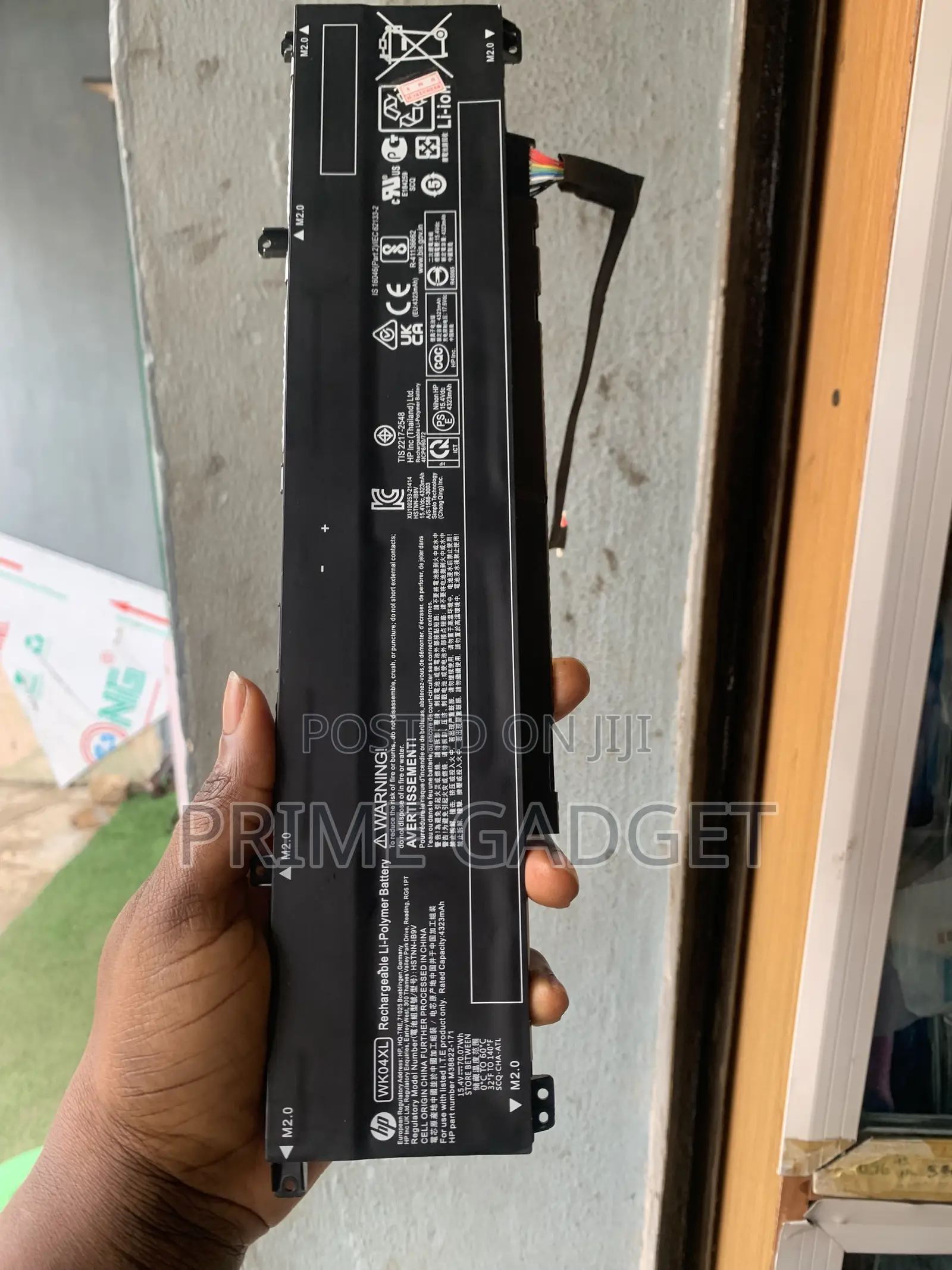 Hp Omen 16-B 16-C Victus 16-D 16-E 16t-B000 Battery Wk04xl