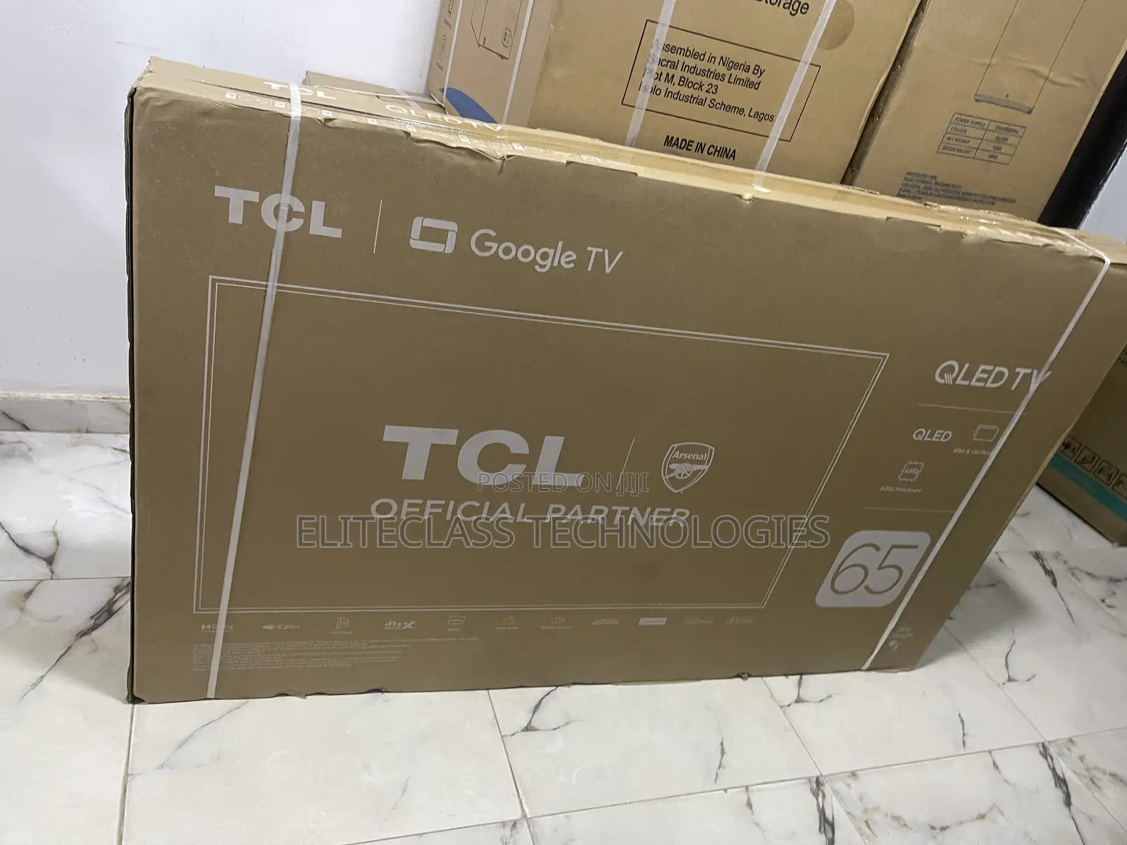 TCL Large Screen Qled Tv 65 Inch