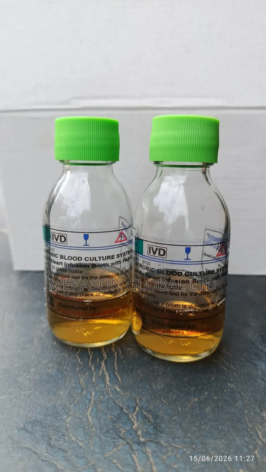 Aerobic Blood Culture Bottle Labmann