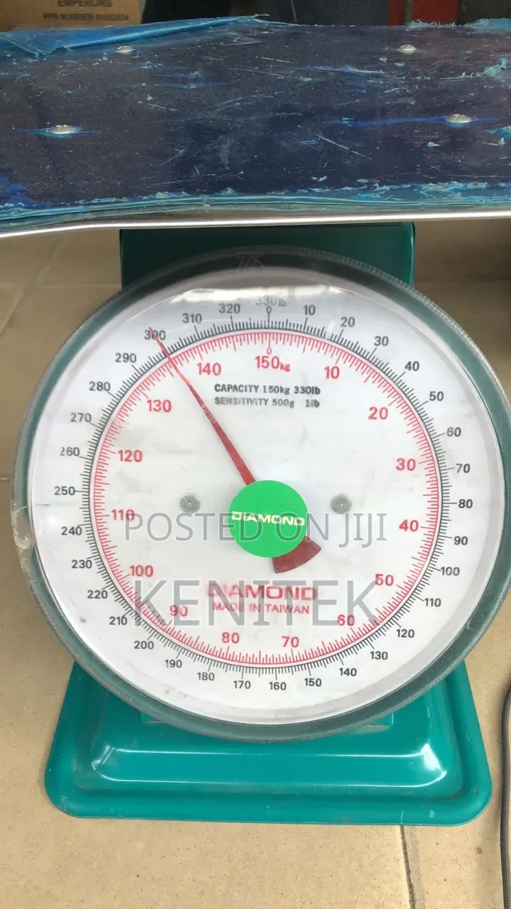 Germany Diamond Mechanical Platform Weighing Scale (150kg Capacity)