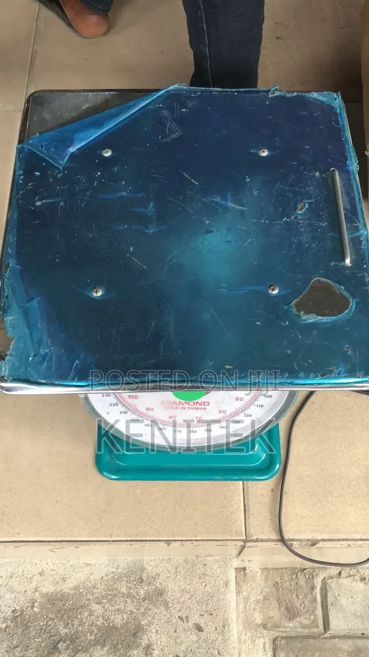 Germany Diamond Mechanical Platform Weighing Scale (150kg Capacity)