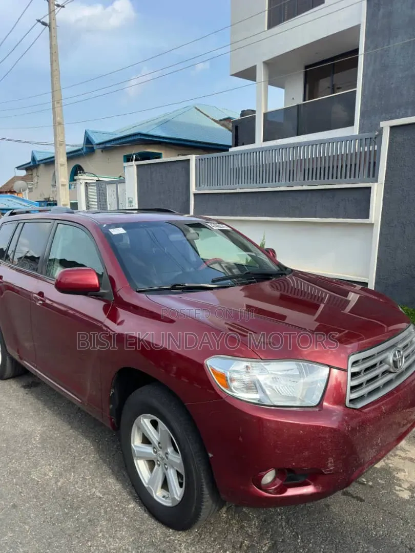 Toyota Highlander 2011 Red