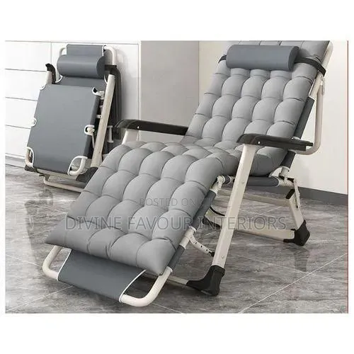 Folding Relaxing Chair Gray