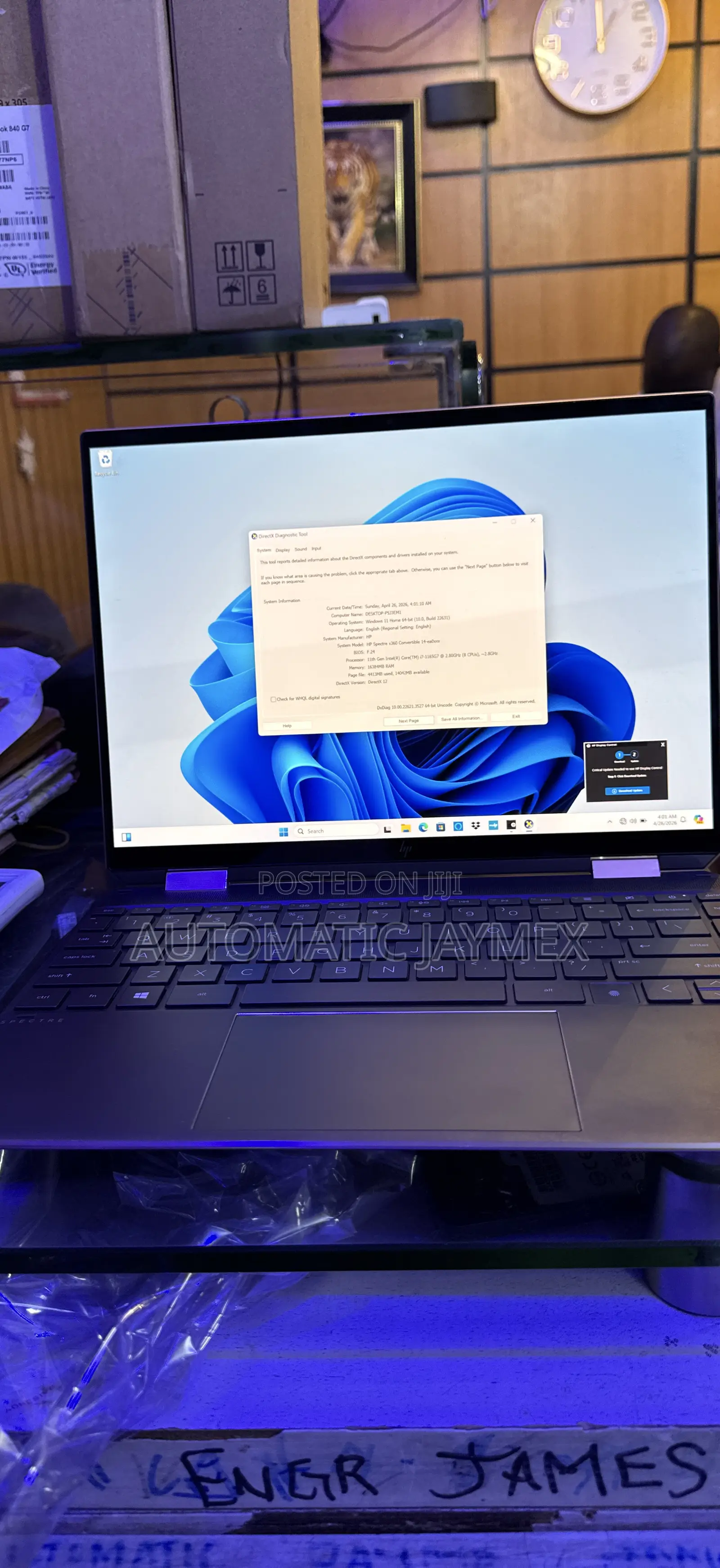 Laptop HP Spectre 14 16GB Intel Core i7 SSD 512GB