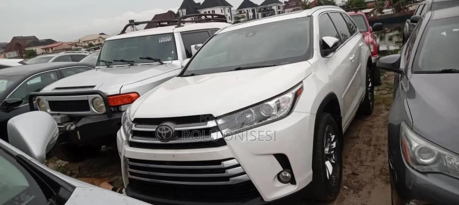 Toyota Highlander Limited Platinum 4x4 V6 (3.5L 6cyl 8A) 2017 White