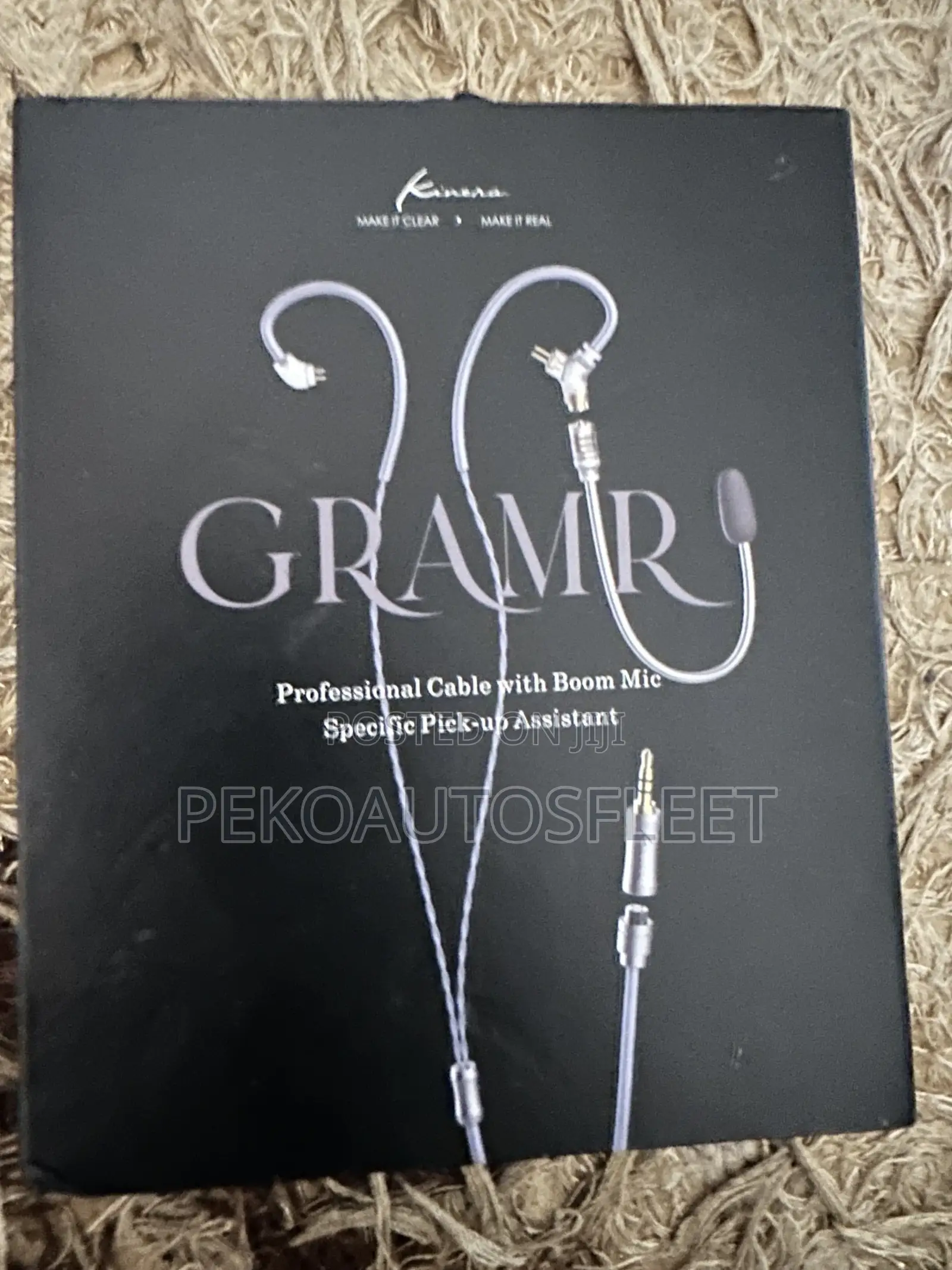Boom Mic With Professional Cable