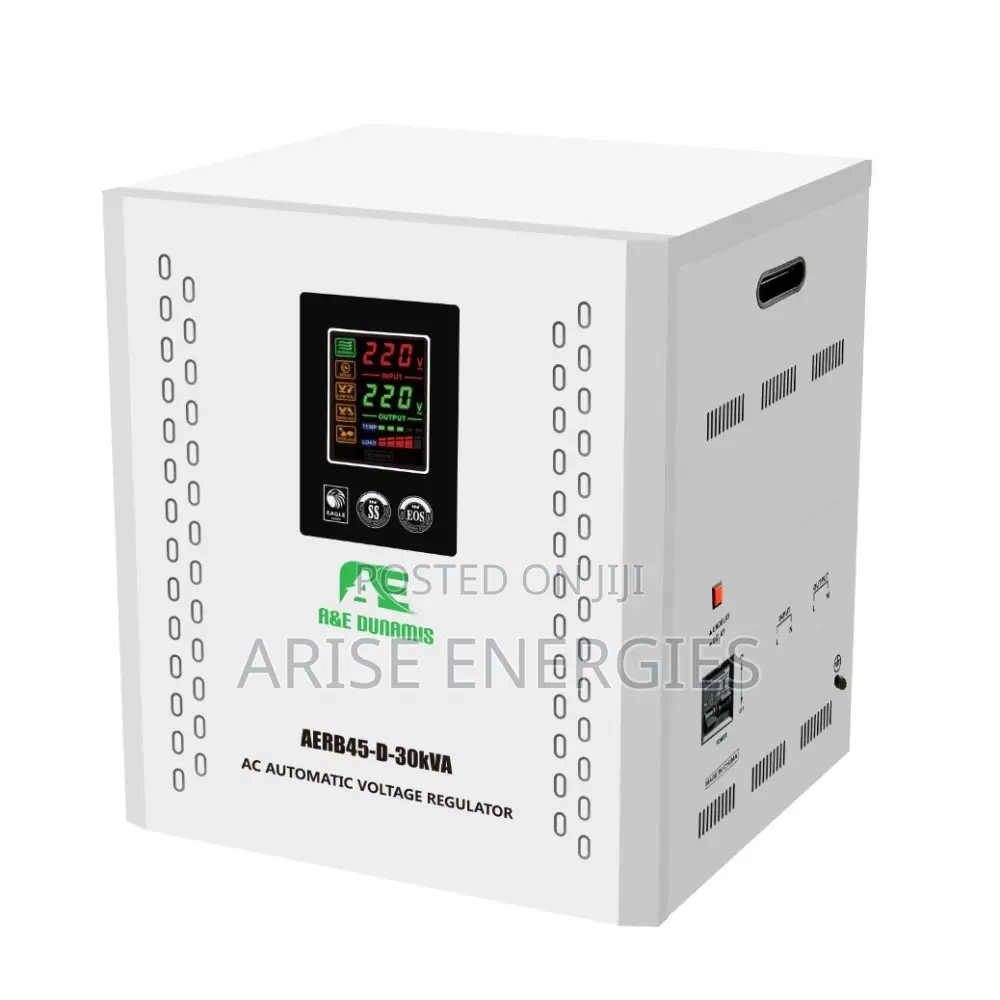 A E Dunamis 30kva Relay Voltage Stabilizer (45v-260v)