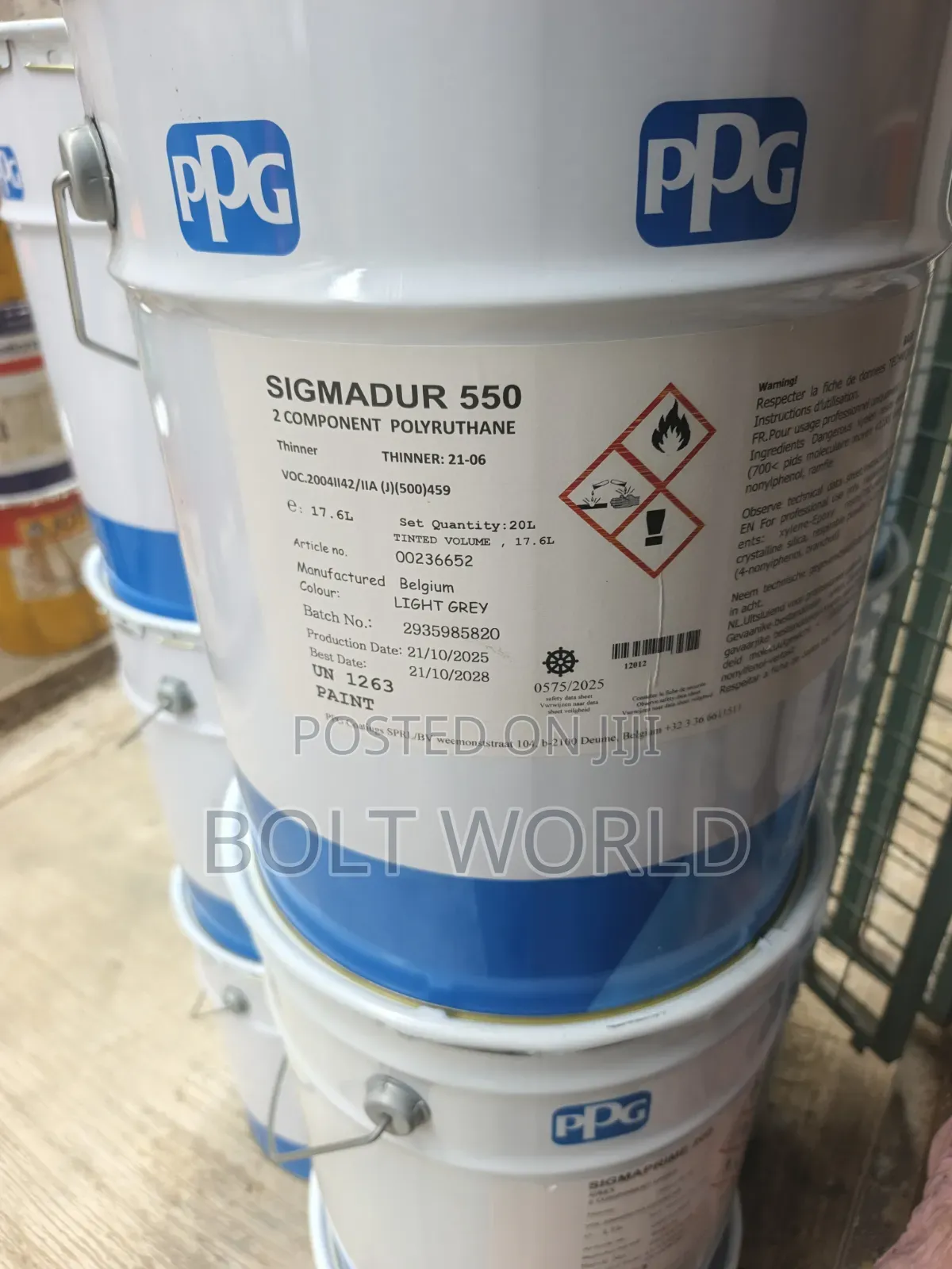 Sigmadure 550 Anti Rust Paint