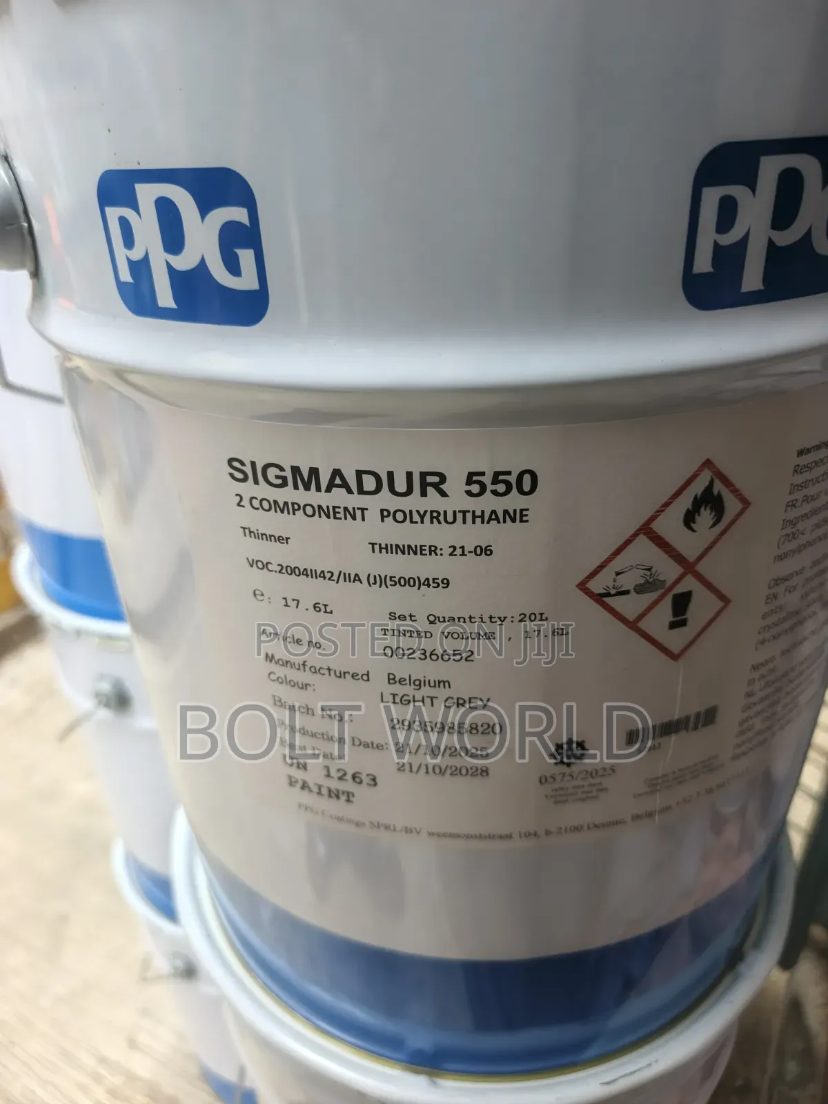 Sigmadure 550 Anti Rust Paint