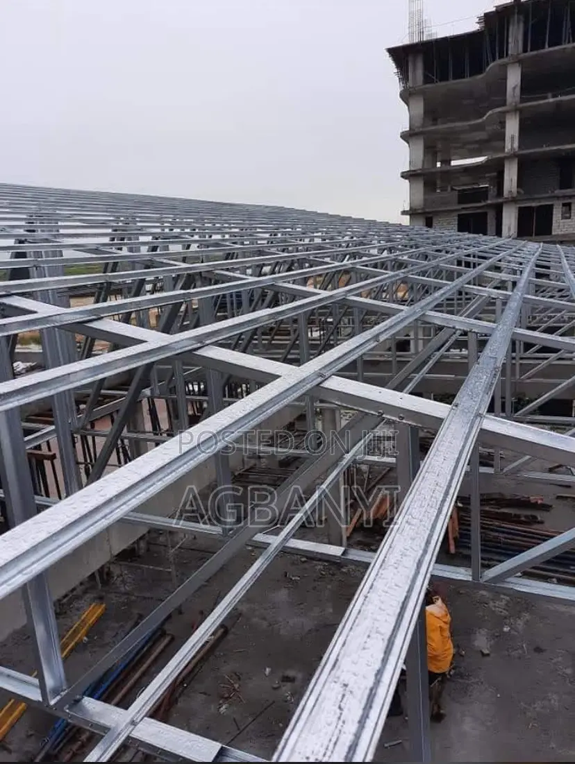 Galvanize Steel Trusses/ Roof Coverage