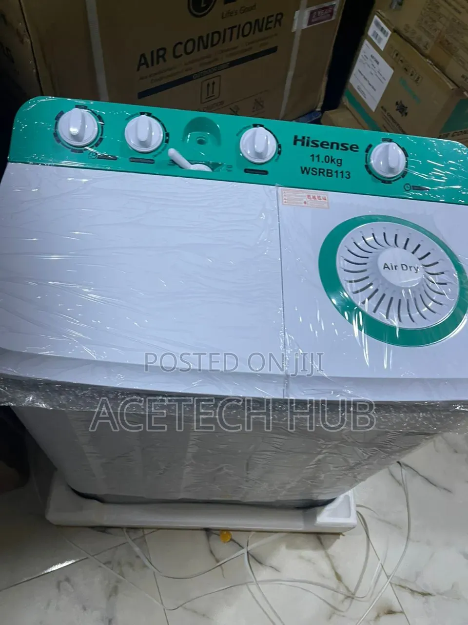 Hisense 11kg Washing Machine Save Time With High-Speed Spin Drying